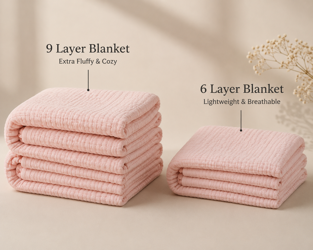 The New Winter Muslin Blanket - 100% Muslin Cotton
